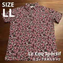 le coq sportif ゴルフ用ボタンダウン半袖ポロシャツ