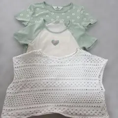 H&M 花柄 Tシャツ 110 120 おんなのこ まとめ売り ZARA