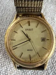 SEIKO SPIRIT 腕時計 ゴールドジャンク品