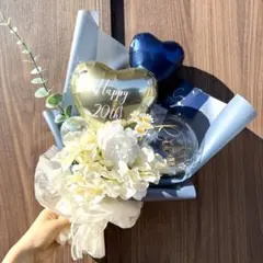 2点☻専用♡バルーンブーケ花束｜風船 ギフト お祝い 送別会 卒業式 ゴールド