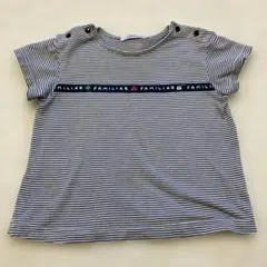 familiar ファミリア ボーダー Tシャツ 70