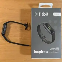 fitbit inspire 3　1日だけ使用のほぼ新品　未開封クリップ付き