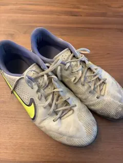Nike Tiempo サッカーシューズ グレー/イエロー NIKE TIEMPO サッカートレーニングシューズ 21.5センチ - メルカリ