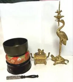 希少 古い土人形？ 狸 芸者 三味線弾き 扇子 酒買い狸 3体 高さ約9.7cm