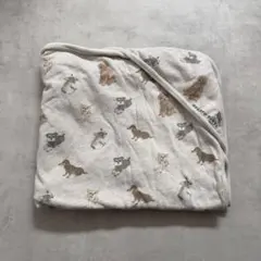 希少 GELATO PIQUE ジェラピケ 犬柄 ブランケット おくるみ dog