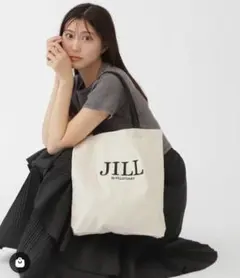 ジルバイジルスチュアート JILL by JILL STUART　刺繍ロゴトート