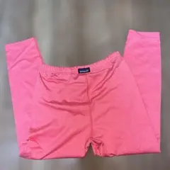 patagonia パタゴニアキッズスパッツ ピンク5Tストレッチ
