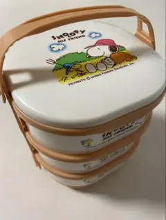 スヌーピー　ランチボックス　3段　ピクニック