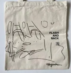 おまけ付【直筆イラスト】トートバッグ　シゲマツa.k.aNANTOKA kyne