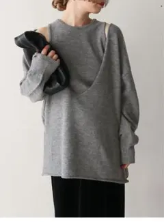 HYKE ノースリーブ CORDURA グレー - メルカリ