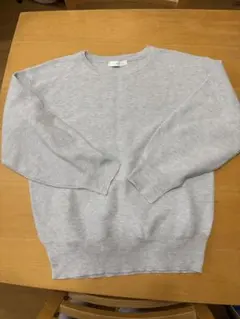 any FAM グレー 長袖ニット Fサイズ