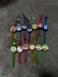 アンパンマン キャラクター時計 12個セット