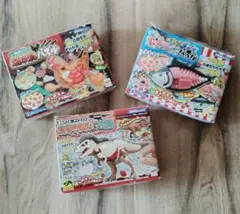 解体パズル3種　マグロ　ニワトリ　ティラノサウルスのサムネイル