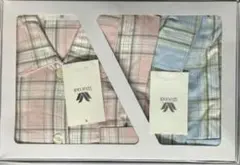 ◎新品未使用　ワコール　ペア　パジャマ　チェック柄