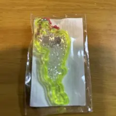 びわ湖キーホルダー・みずどりST・魚・黄色