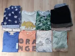 キッズ　まとめ売り　Tシャツ6点　パンツ6点　計12点セット　130・140cm