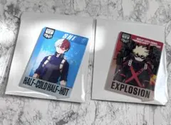 ヒロアカ 爆豪勝己 轟焦凍 一番くじ カード型アクリルスタンド