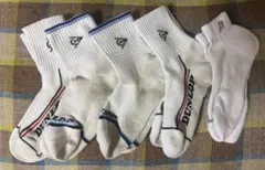 DUNLOP Prince メンズテニスソックス 5足セット　 中古品