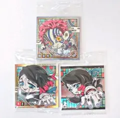 送料込み/鬼滅の刃/ウエハース3～4/レア/猗窩座&魘夢 3枚セット