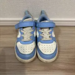 NIKE キッズ　スニーカー　コートボローLOWリクラフト　ブルー