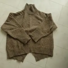 ハイネック 長袖 ニット