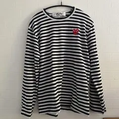 PLAY COMME des GARCONS ボーダー　ロンT Mサイズのサムネイル