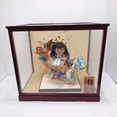 美品　花車 市松人形 寿宝作 日本人形 寿宝作 花車 - メルカリ