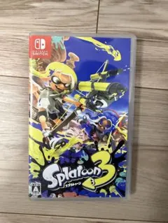 【ジャンク】　Splatoon3 Switch ソフト パッケージ付き