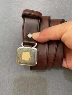 RRL ダブルアールエル　ディストレスト レザー ベルト　ヴィンテージ　32 ディストレスト レザー ベルト（ベルト）｜RRL（ダブル アール