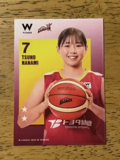 Wリーグ トレーディングカード　都野七海選手