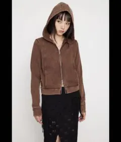 ラグアジェム　WASH VINTAGE フーディ　ブラウンのサムネイル