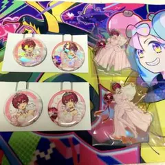 ホロライブ 一番くじ 宝鐘マリン アクリルスタンドとホログラム缶バッチセット