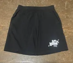 PUMA プーマ ショート パンツ 150 ブラック 黒