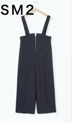 美品サマンサモスモス　ＳＭ2サロペット フロントジップ　オールインワン