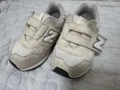 再値下げ⭐︎New Balance 574 キッズシューズ　ベージュ