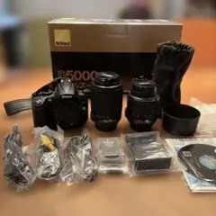 Nikon D5000 デジタル一眼レフ ダブルズームキット