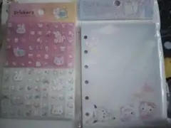 正規【新品未開封】タイルシール、サンリオキャラクターズ　シールバインダーリフィル