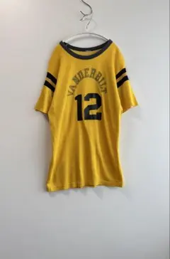 60s アスレチック ジャージ Tシャツ イエロー グレー toroのサムネイル