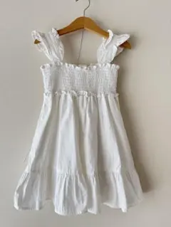 JANIE AND JACK ノースリーブティアードワンピース 4yrs