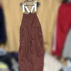 レディース　サロペット、オーバーオール、フリーサイズ、綿100%