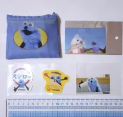 パペットスンスン　ステッカー スシロー 巾着 ポーチ 傘マーカー エコバッグ パペットスンスン ステッカー スシロー 巾着 ポーチ 傘マーカー