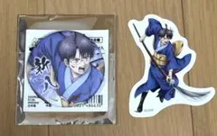 銀魂 吉原炎上篇 志村新八　キャラバッジコレクション　ステッカー　セット