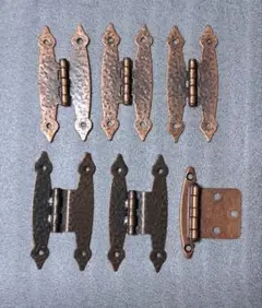 アンティーク丁番 　6個