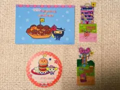 【たまごっち】プチプチおみせっちカフェ ポスカ コースター ブックマーク セット