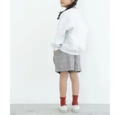 coca キッズチェックショートパンツ