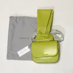 【新品タグ付き】 チャールズアンドキース ノッティド リスレットバッグ