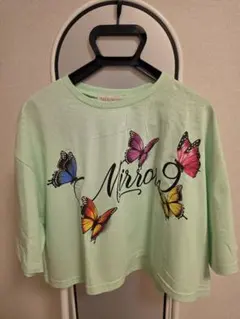 MIRROR9 バタフライプリント 半袖Tシャツのサムネイル