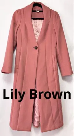 Lilybrown リリーブラウン ピンク チェスターコートのサムネイル