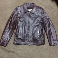 レザー ブルゾン
