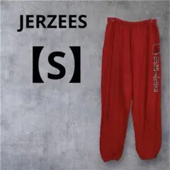 US古着　JERZEES 【S】BEARSロゴ スウェットパンツ 赤レッド